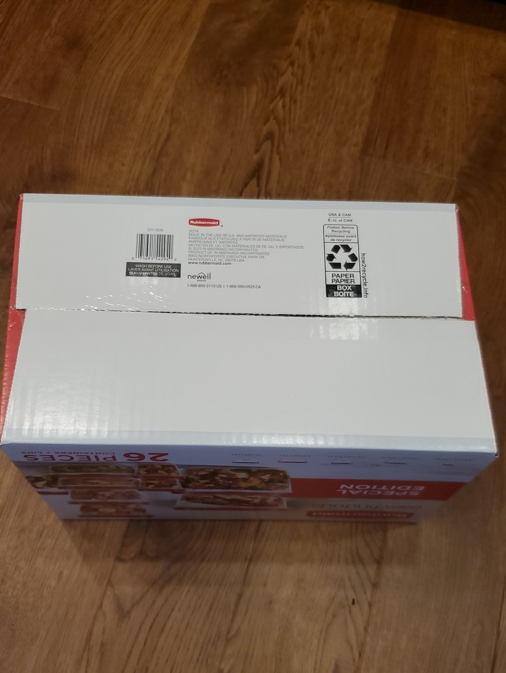 Rubbermaid Easy Find Lids Food Storage System with Red Lids - 26 Piece - Picture 7 of 8